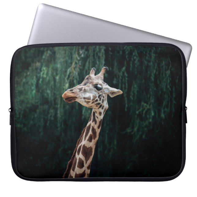 NIEDLICH GIRAFFE PORTRAIT LAPTOPSCHUTZHÜLLE (Vorderseite)