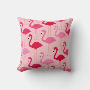 Niedlich Girl Modern Summer Pink Flamingo Muster Kissen