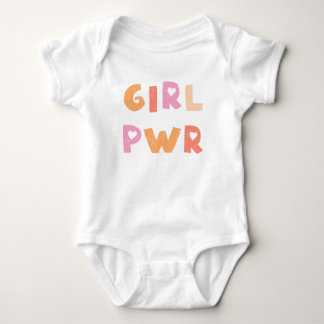 Niedlich Girl Power Baby Bodysuit Strampler