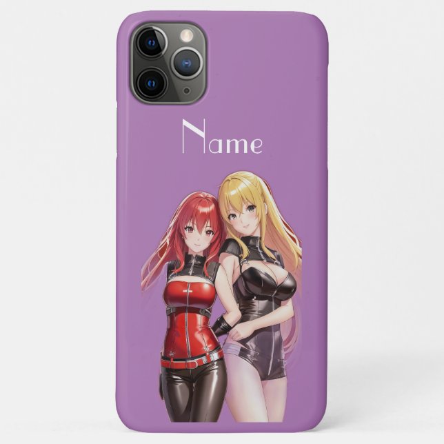 Niedlich Girls Anime Thunder_Cove Case-Mate iPhone Hülle (Rückseite)