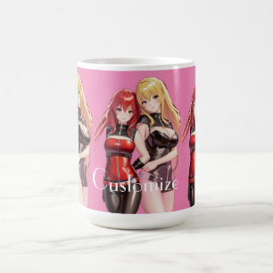 Niedlich Girls Anime Thunder_Cove Kaffeetasse