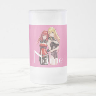 Niedlich Girls Anime Thunder_Cove Mattglas Bierglas
