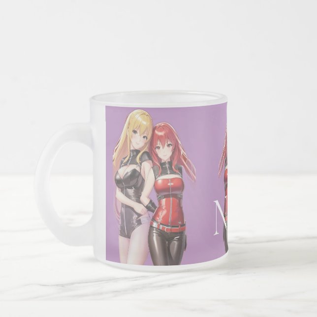 Niedlich Girls Anime Thunder_Cove Mattglastasse (Links)