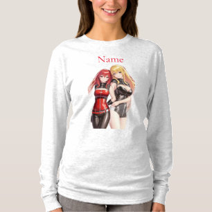 Niedlich Girls Anime Thunder_Cove T-Shirt