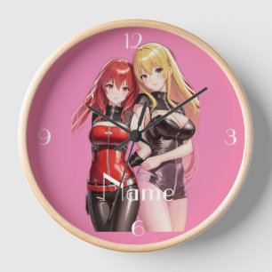 Niedlich Girls Anime Thunder_Cove Uhr