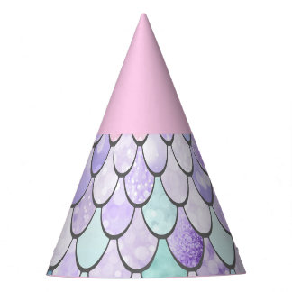Niedlich Girls Mermaid Birthday Party Party Hat Partyhütchen
