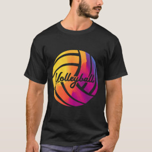 Niedlich Girls Mixed Colour Teenager Volleyball Pu T-Shirt