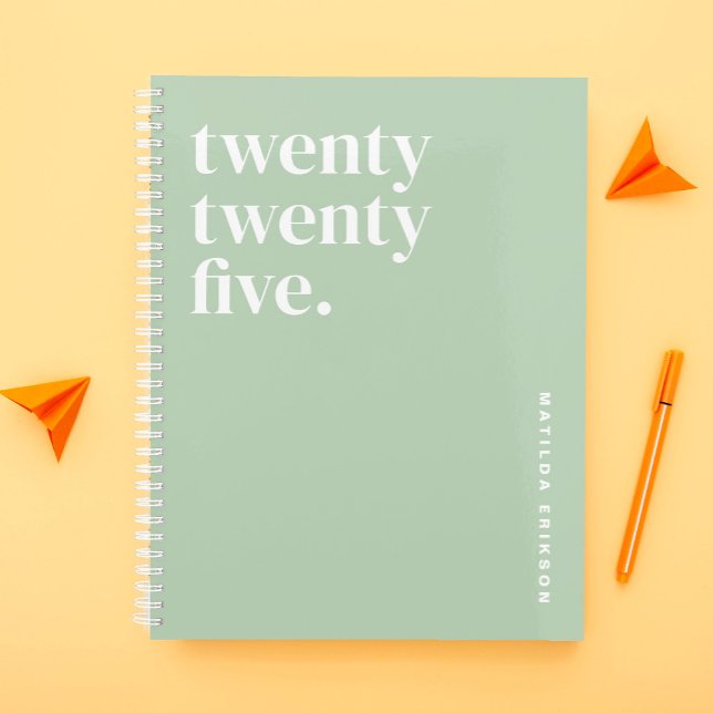 Niedlich Girly Green 2025 Planer (Von Creator hochgeladen)