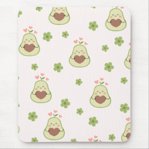 Niedlich Girly Kawaii Avocado Funny Mouse Pad Mousepad