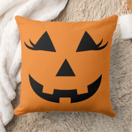Niedlich Girly Pumpkin Halloween Jack Jill O Lante Kissen