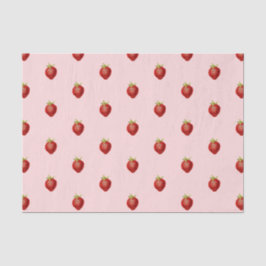 Niedlich Girly Strawberry Soft Pink Seidenpapier