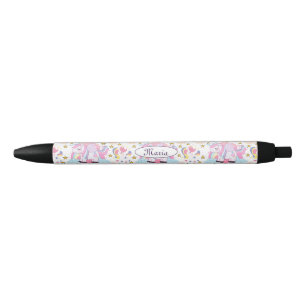 Niedlich Girly Unicorn Rainbow Stars Individuelle  Kugelschreiber