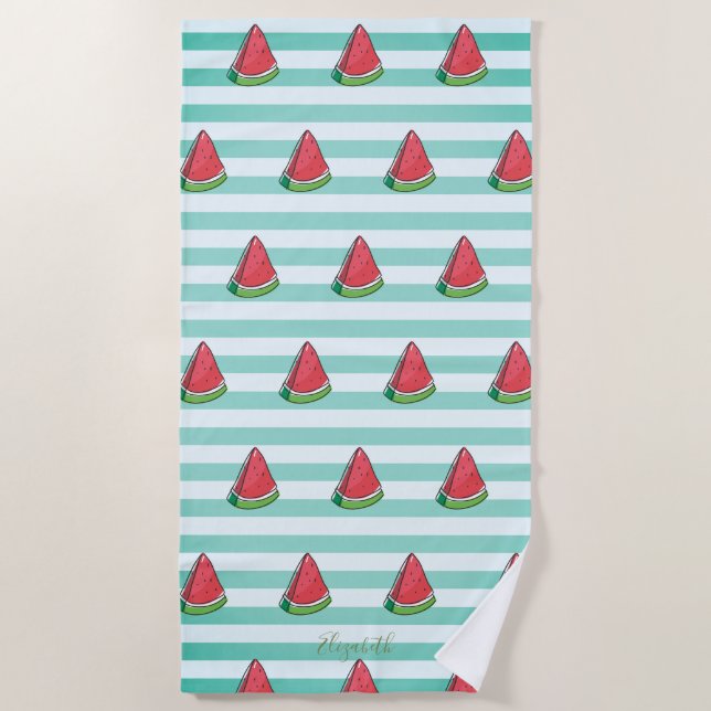 Niedlich Giro Watermelon Strandtuch (Vorderseite)