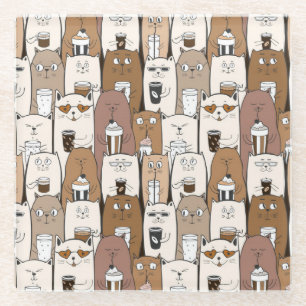 Niedlich Glasuntersetzer