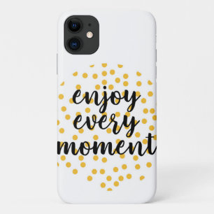 Niedlich, glücklich und inspirierend "Enjoy Every Case-Mate iPhone Hülle