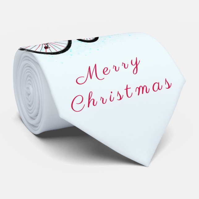 Niedlich Gnome Christmas Neck Tie Krawatte (Gerollt)