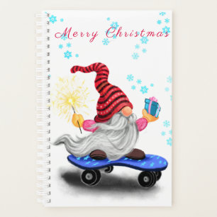 Niedlich Gnome Weihnachtsplaner Planer