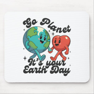 Niedlich Go Planet Der Tag der Erde 2025 Lehrerkin Mousepad
