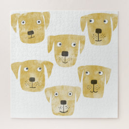 Niedlich Golden Labrador Retriever Dog Wasserfarbe