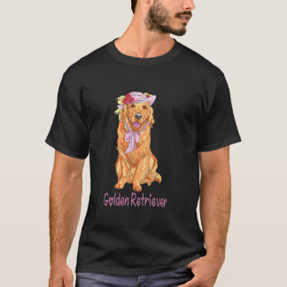 Niedlich Golden Retriever Shirt Welppy Girls