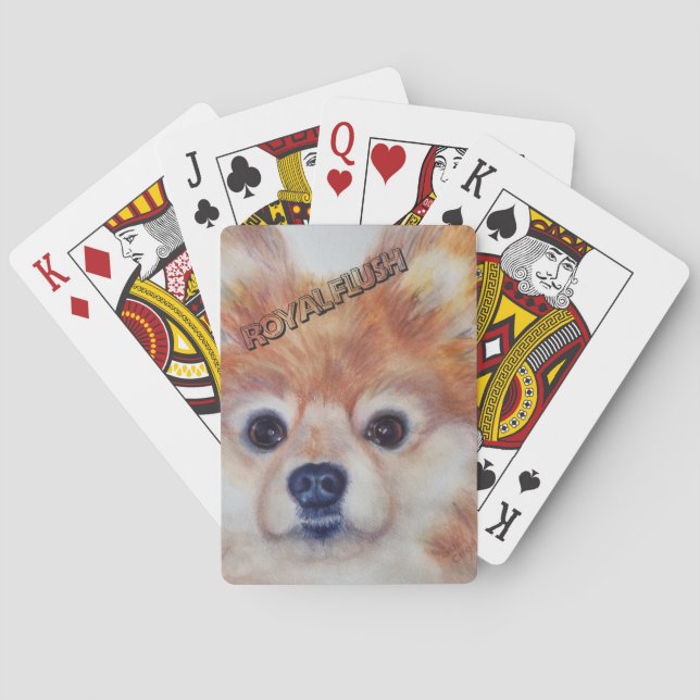 NIEDLICH GOLDEN SPITZ SPIELKARTEN (Rückseite)