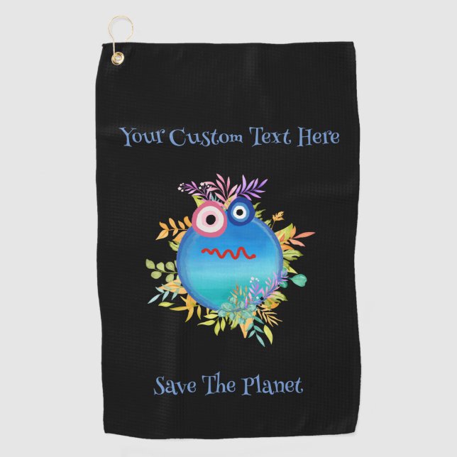 Niedlich Golfhandtuch (Vorderseite)