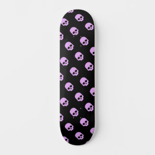 Niedlich Goth Pink Skulls Girls Skateboard