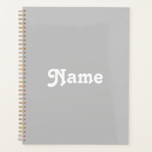 Niedlich-Grauweißer individuelle Name Jahr Nummer  Planer