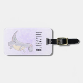 Niedlich Gray Tyrannosaurus Rex Dinosaur Toy Gepäckanhänger