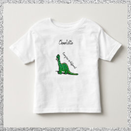 Niedlich Green Dinosaur Tshirt