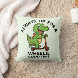 Niedlich Green Dinosaurier Kissen