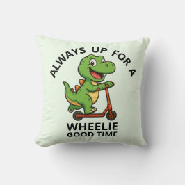 Niedlich Green Dinosaurier Kissen