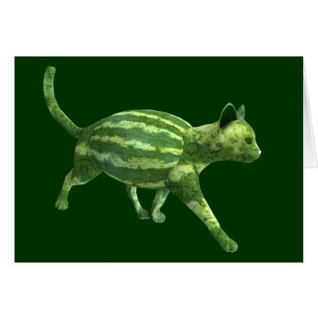 Niedlich Green Melon Bengalcat (Vorderseite (Horizontal))