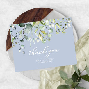 Niedlich Greenery Eucalyptus Brautparty Vielen Dan Postkarte