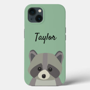 Niedlich-grüne Waschkolonne personalisiert Case-Mate iPhone Hülle