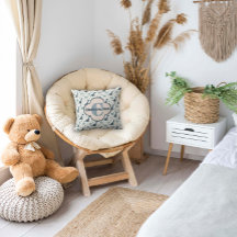 Niedlich-grüner Dinosaurier mit Monogramm und Name