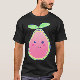 Niedlich Guava Fruchtsaft Anime Food Sweet T-Shirt