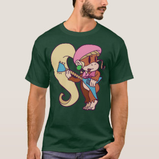 Niedlich Guitarist Dixie Kong T-Shirt