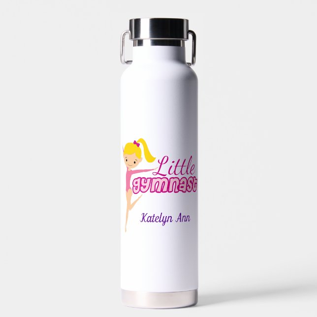Niedlich Gymnastik Gymnastik Gymnastik Gymnastik G Trinkflasche (Vorne)