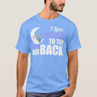 Niedlich habe ich meine Katze auf den Mond und zur T-Shirt