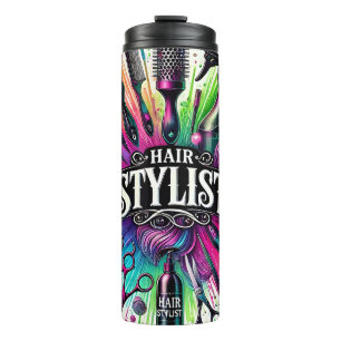 Niedlich-Hair-Stylist Thermosbecher