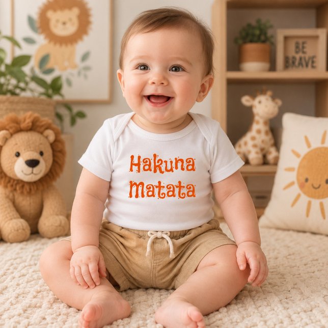 Niedlich Hakuna Matata Baby Strampler (Von Creator hochgeladen)