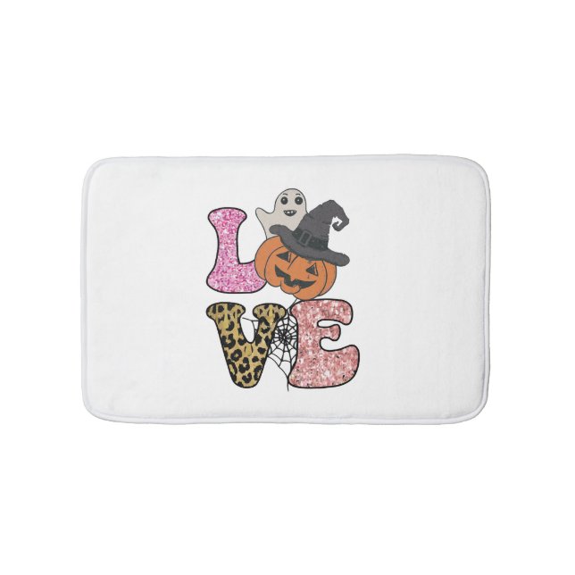 Niedlich Halloween Badematte (Vorderseite)