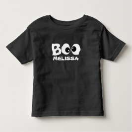 Niedlich Halloween Boo Personalisiert Kleinkind T-shirt