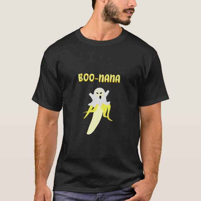 Niedlich Halloween Funny Boonana T-Shirt (Vorderseite)