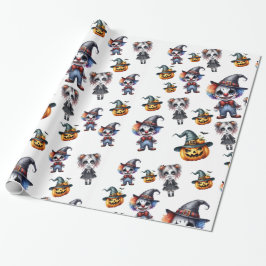 Niedlich Halloween Geschenkpapier
