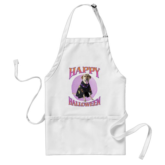 Niedlich Halloween Labrador Schürze (Vorne)