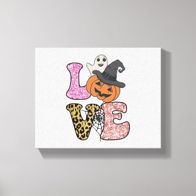 Niedlich Halloween Leinwanddruck (Vorderseite)
