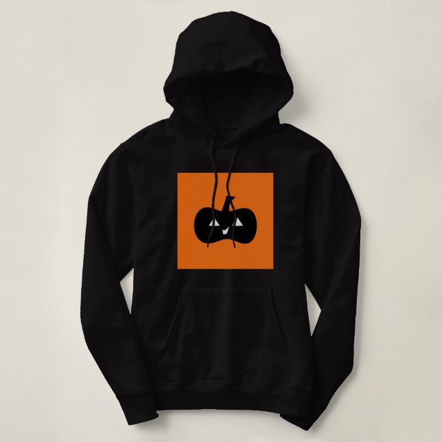 Niedlich Halloween Pumpkin Hoodie (Design vorne)
