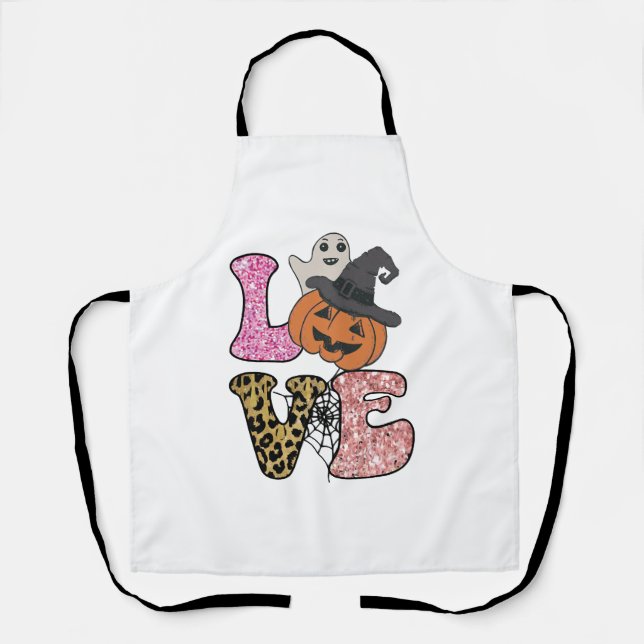 Niedlich Halloween Schürze (Vorderseite)